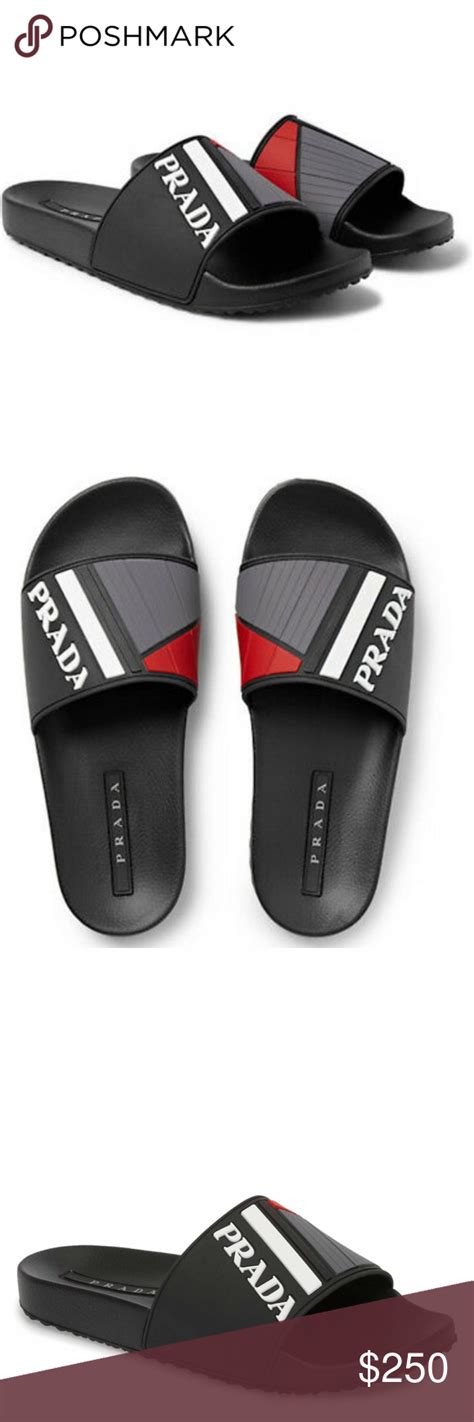 prada flip flops mens|prada slides for men.